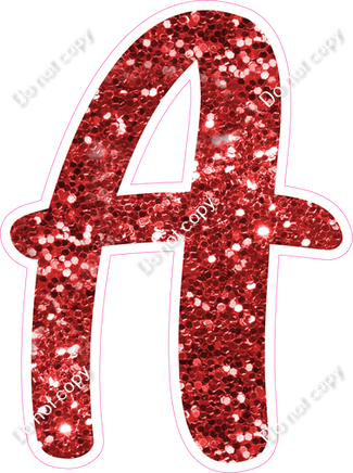 CU 23.5" Individuals - Red Sparkle A