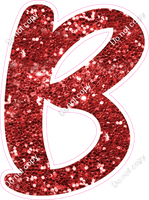 CU 23.5" Individuals - Red Sparkle B