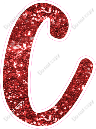 CU 23.5" Individuals - Red Sparkle C