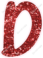 CU 23.5" Individuals - Red Sparkle D