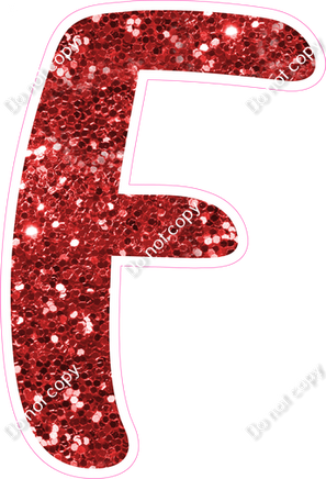 CU 23.5" Individuals - Red Sparkle F