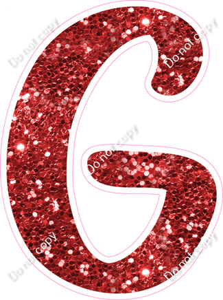 CU 23.5" Individuals - Red Sparkle G