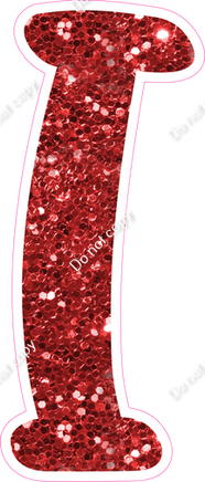 CU 23.5" Individuals - Red Sparkle I