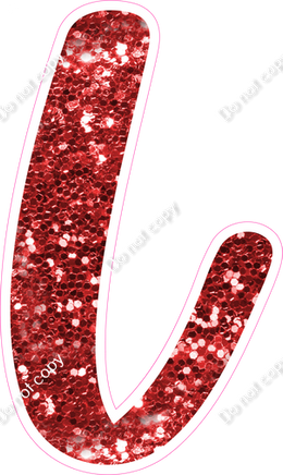 CU 23.5" Individuals - Red Sparkle L