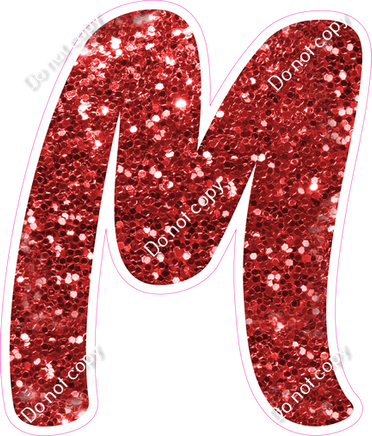 CU 23.5" Individuals - Red Sparkle M