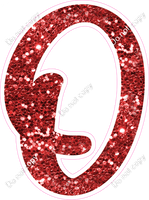 CU 23.5" Individuals - Red Sparkle O