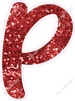 CU 23.5" Individuals - Red Sparkle P