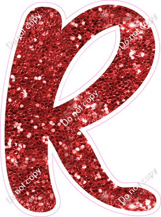 CU 23.5" Individuals - Red Sparkle R