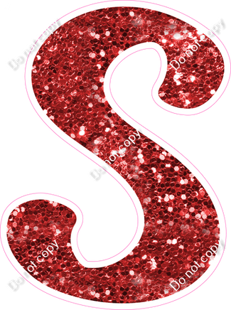 CU 23.5" Individuals - Red Sparkle S