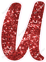 CU 23.5" Individuals - Red Sparkle U