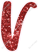 CU 23.5" Individuals - Red Sparkle V