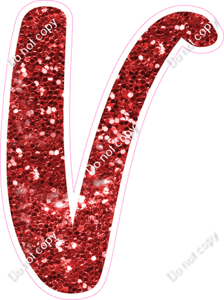 CU 23.5" Individuals - Red Sparkle V