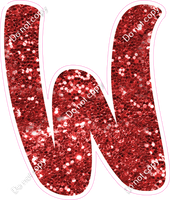 CU 23.5" Individuals - Red Sparkle W