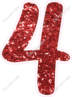 CU 23.5" Individuals - Red Sparkle 4