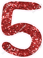 CU 23.5" Individuals - Red Sparkle 5