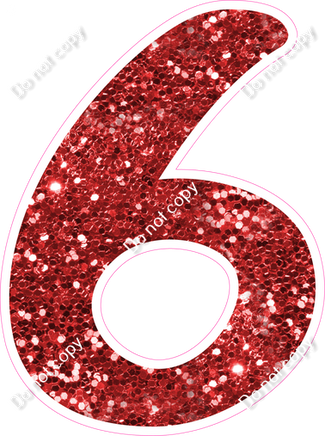 CU 23.5" Individuals - Red Sparkle 6