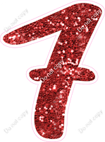 CU 23.5" Individuals - Red Sparkle 7