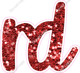 CU 23.5" Individuals - Red Sparkle RD