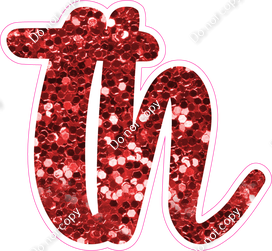 CU 23.5" Individuals - Red Sparkle TH