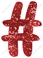 CU 23.5" Individuals - Red Sparkle #