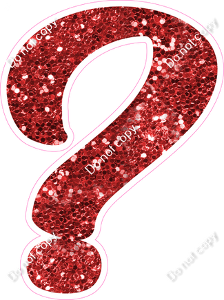 CU 23.5" Individuals - Red Sparkle ?