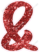 CU 23.5" Individuals - Red Sparkle &