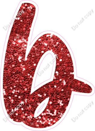 CU 23.5" Individuals - Red Sparkle b