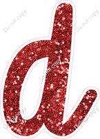 CU 23.5" Individuals - Red Sparkle d