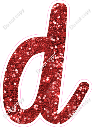 CU 23.5" Individuals - Red Sparkle d