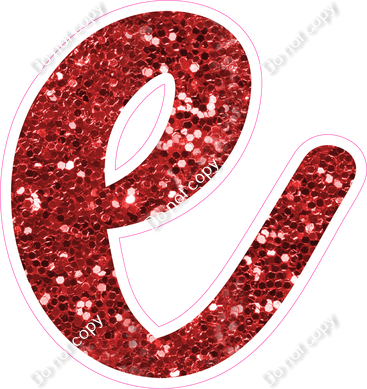 CU 23.5" Individuals - Red Sparkle e