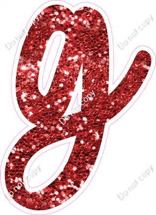 CU 23.5" Individuals - Red Sparkle g