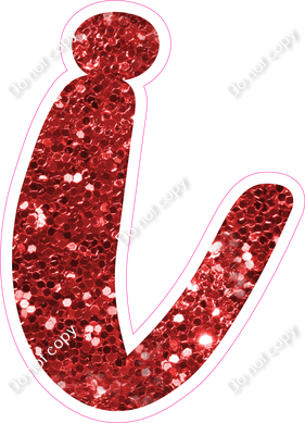 CU 23.5" Individuals - Red Sparkle i