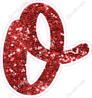 CU 23.5" Individuals - Red Sparkle o