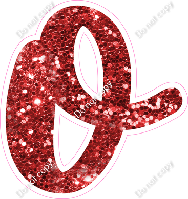 CU 23.5" Individuals - Red Sparkle o