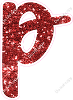 CU 23.5" Individuals - Red Sparkle p