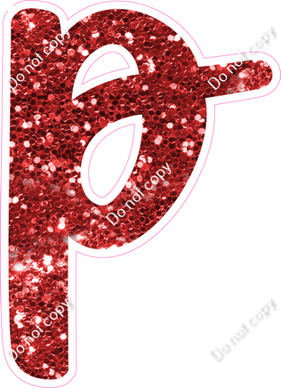 CU 23.5" Individuals - Red Sparkle p