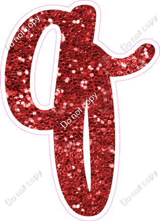 CU 23.5" Individuals - Red Sparkle q