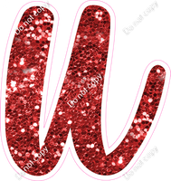CU 23.5" Individuals - Red Sparkle u