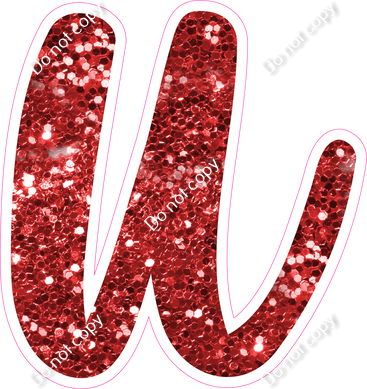 CU 23.5" Individuals - Red Sparkle u