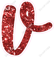 CU 23.5" Individuals - Red Sparkle v