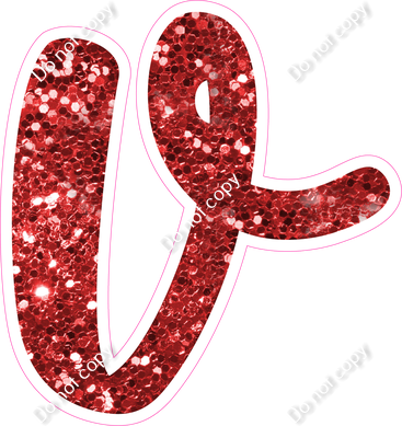 CU 23.5" Individuals - Red Sparkle v