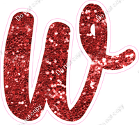 CU 23.5" Individuals - Red Sparkle w