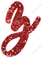 CU 23.5" Individuals - Red Sparkle z