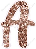 CU 23.5" Individuals - Rose Gold Sparkle A