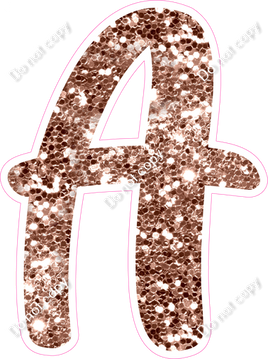 CU 23.5" Individuals - Rose Gold Sparkle A