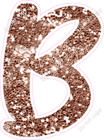 CU 23.5" Individuals - Rose Gold Sparkle B