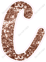 CU 23.5" Individuals - Rose Gold Sparkle C