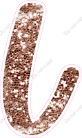CU 23.5" Individuals - Rose Gold Sparkle L