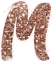 CU 23.5" Individuals - Rose Gold Sparkle M