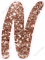 CU 23.5" Individuals - Rose Gold Sparkle N